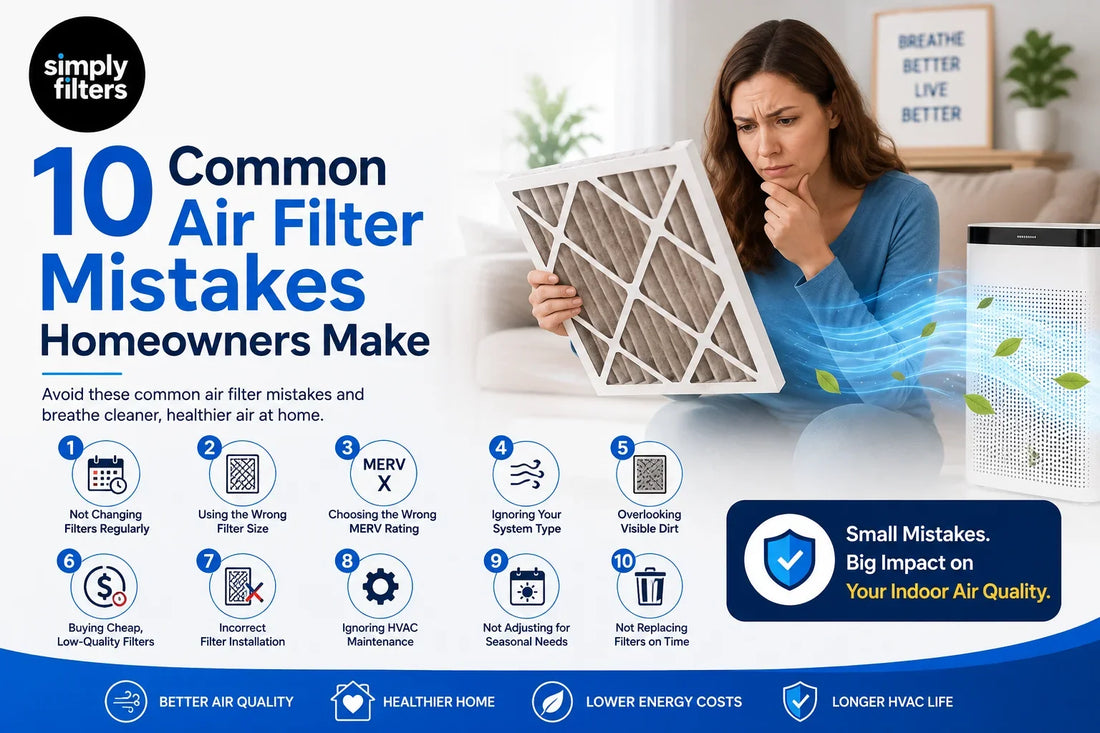 10 Common Air Filter Mistakes Homeowners Make