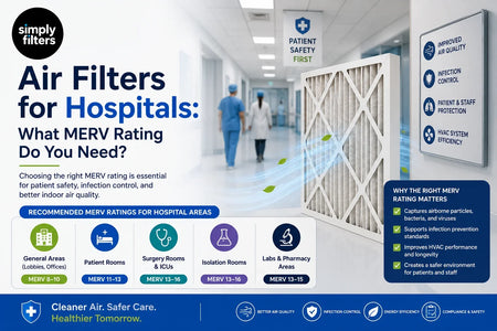 Air Filters for Hospitals: What MERV Rating Do You Need?