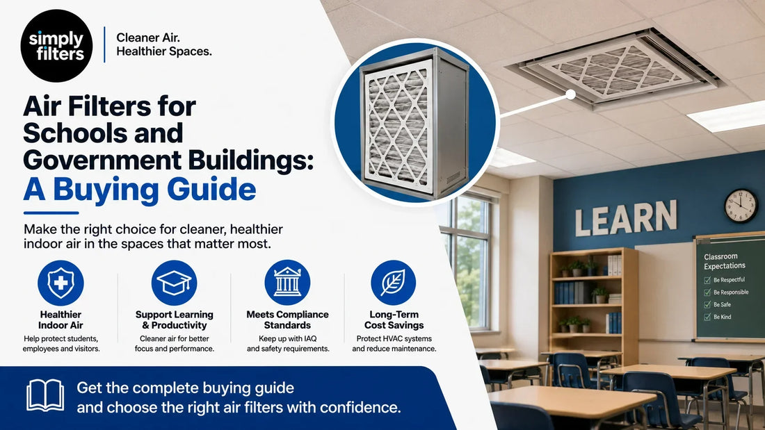 Air Filters for Schools and Government Buildings: A Buying Guide