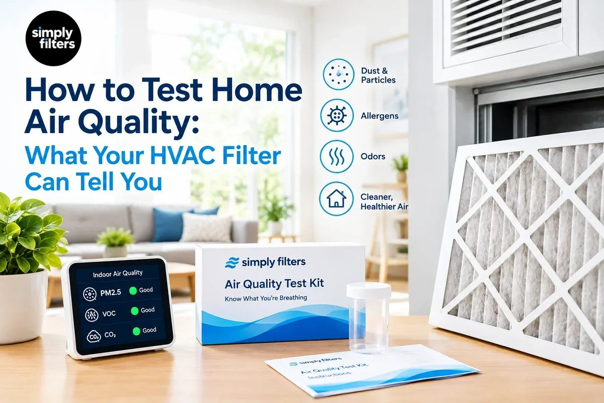 How to Test Home Air Quality: What Your HVAC Filter Can Tell You