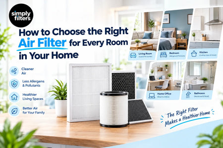 How to Choose the Right Air Filter for Every Room in Your Home