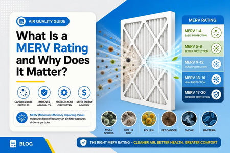 What is a MERV rating and why does it matter?