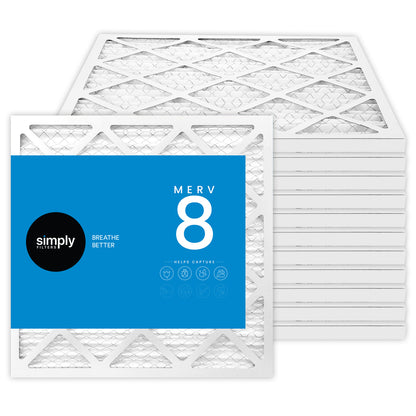 8x8x1 (Exact) Merv 8 Pleated Air Filter